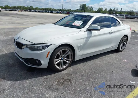 2018 BMW 430I z USA, uszkodzony, nr VIN WBA4Z1C58JEC59618